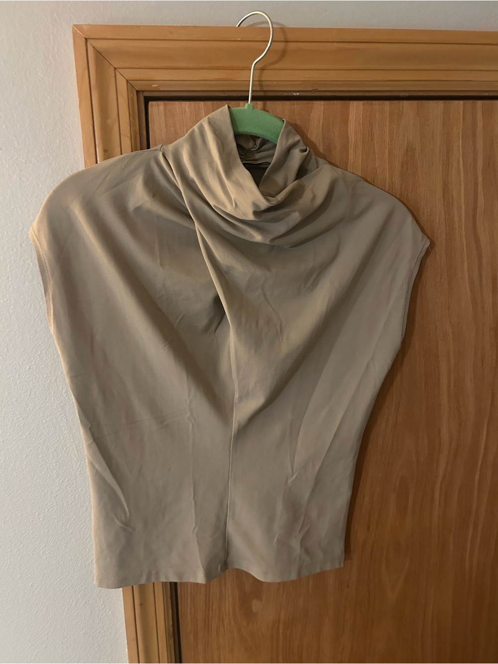 Zara top with crisscross front detail